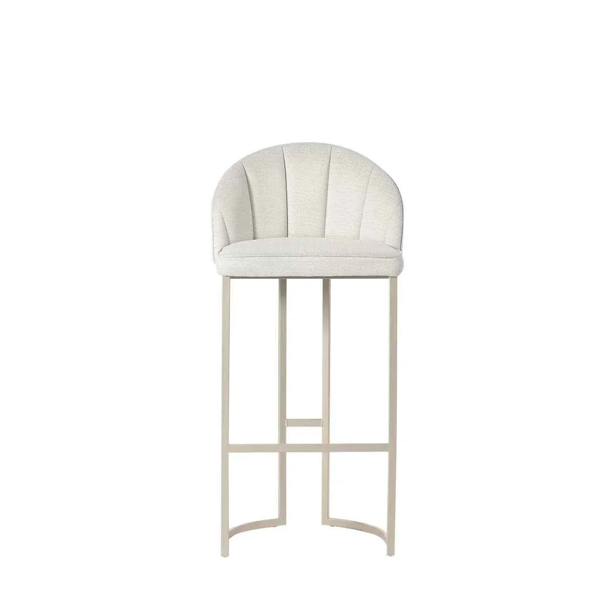 Banqueta Alta de Aço Estofada Beverly