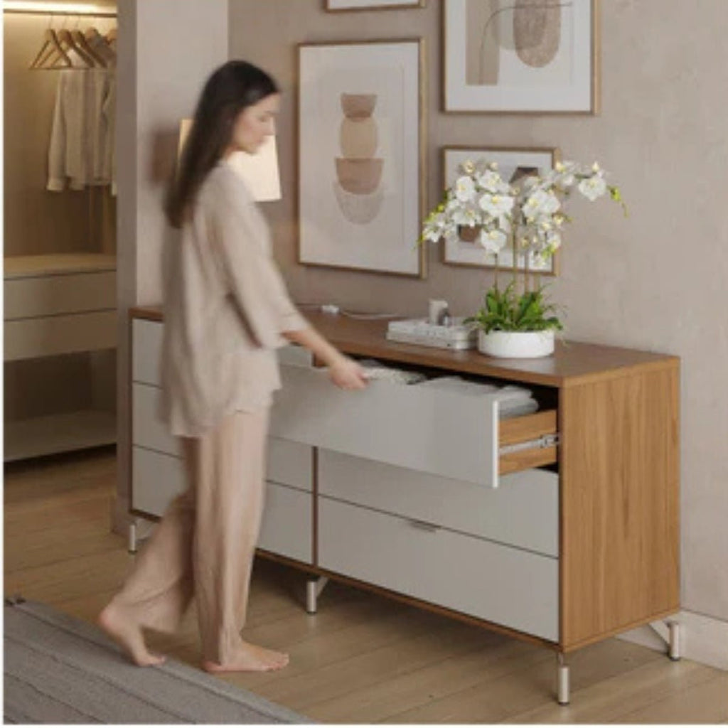 Cômoda 6 Gavetas Glow 178cm
