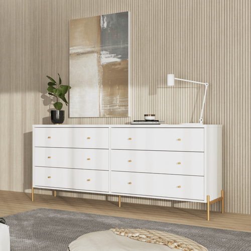 Cômoda 6 Gavetas Jasper 182cm