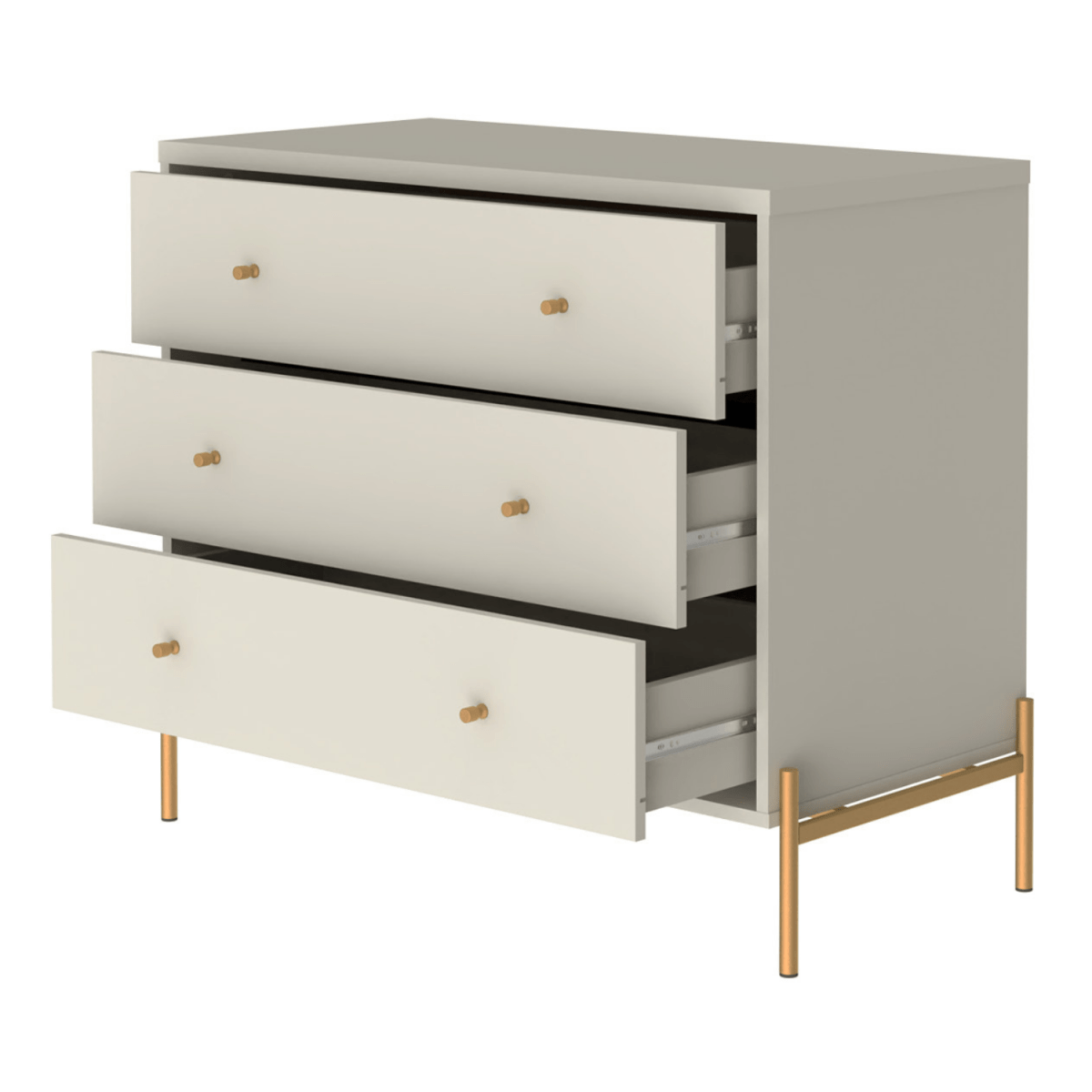 Cômoda com 3 Gavetas Jasper 94cm