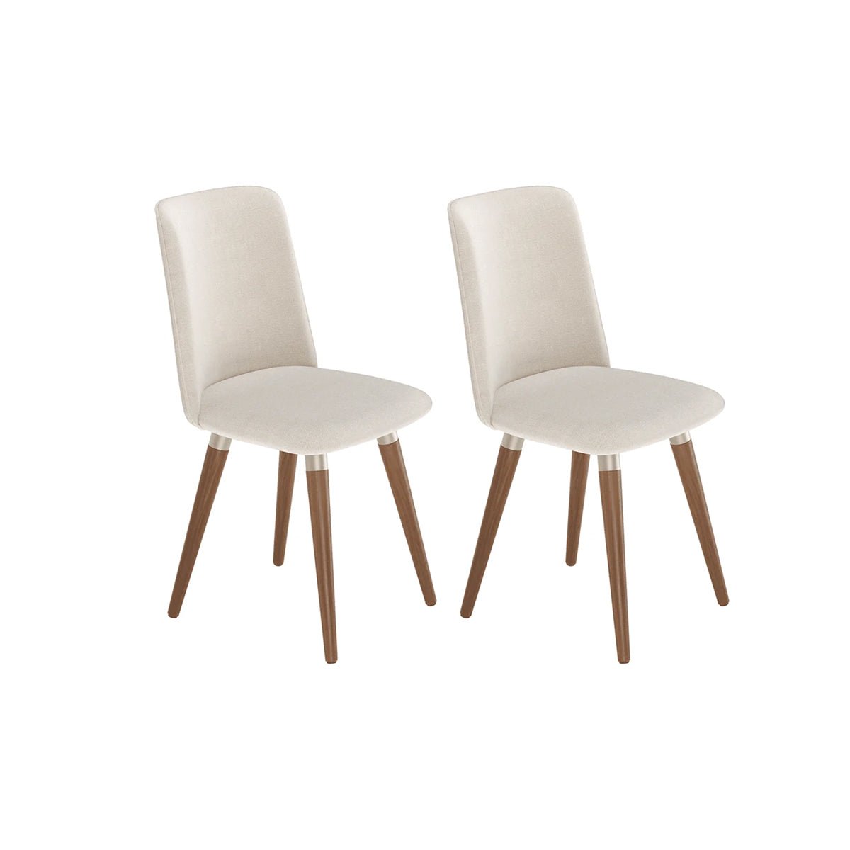 Conjunto de Jantar Mesa Retangular Harmony 8 Cadeiras Giratórias Dakota