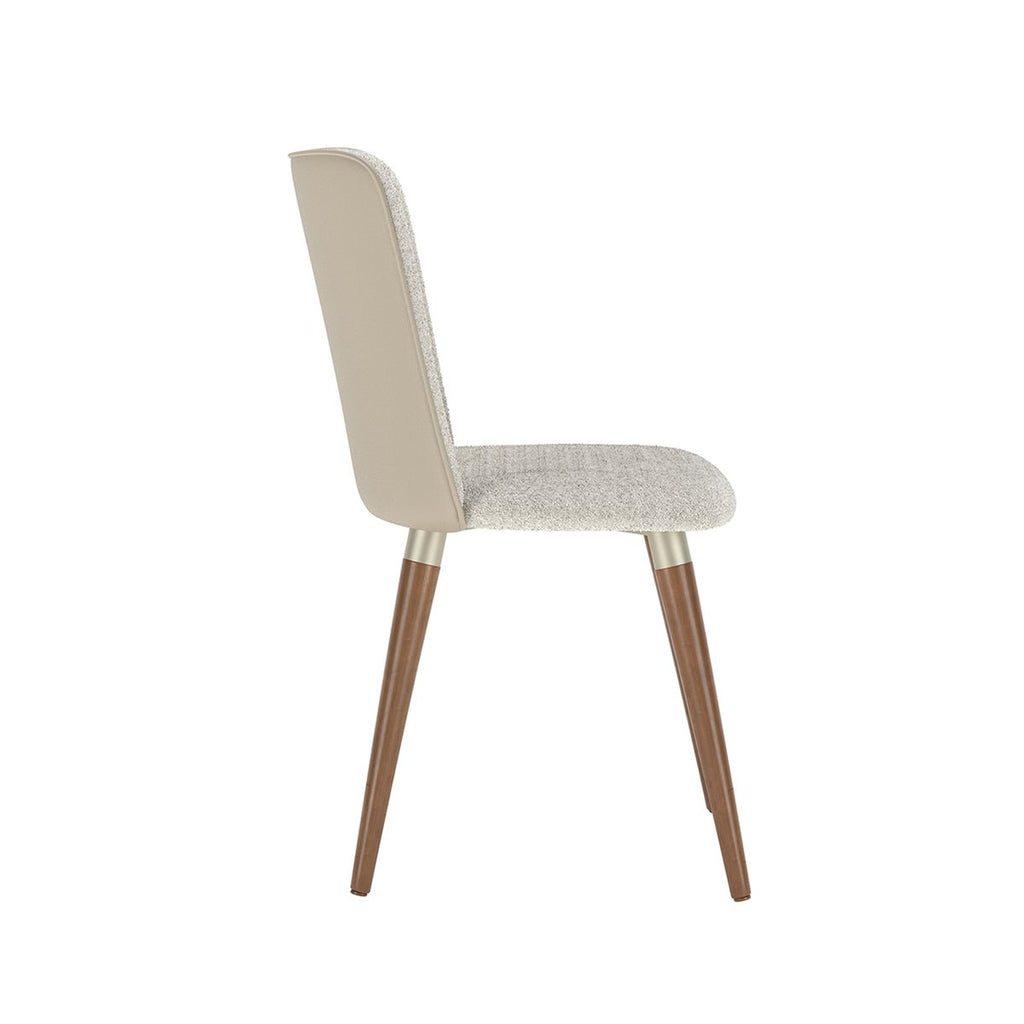 Conjunto de Jantar Mesa Retangular com Vidro Lintz 6 Cadeiras Dakota