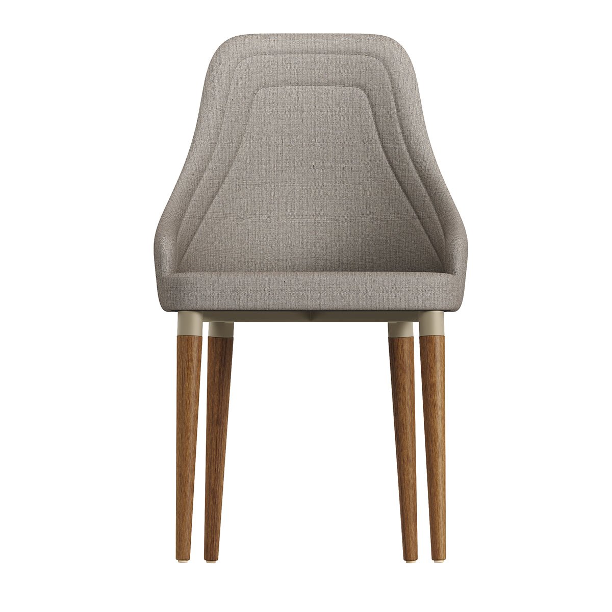 Conjunto de Jantar Mesa Retangular com Vidro Donatella 6 Cadeiras Evelyn