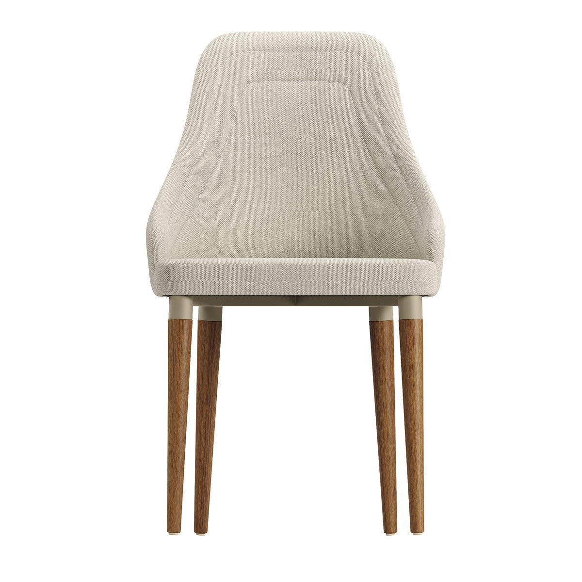 Conjunto de Jantar Mesa Retangular com Vidro Donatella 6 Cadeiras Evelyn
