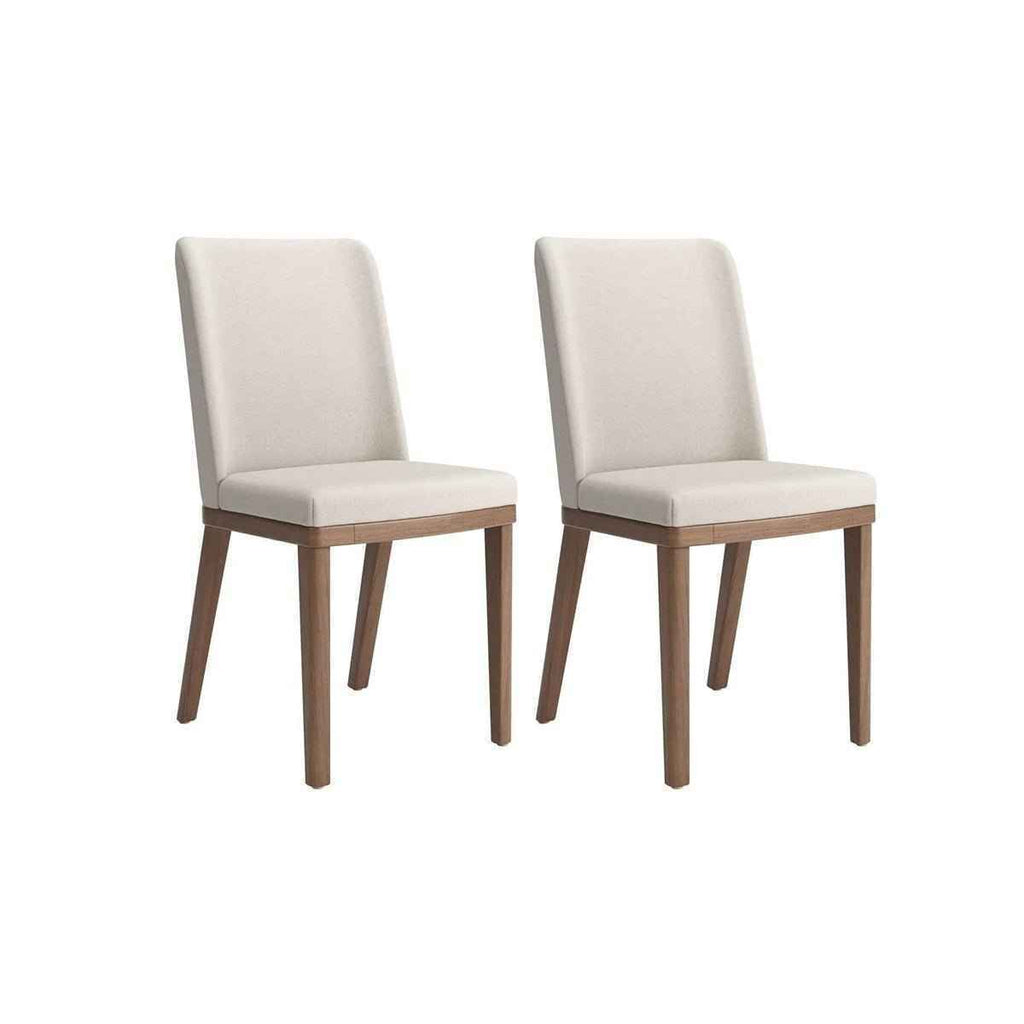 Conjunto de Jantar Mesa Retangular com Vidro com 6 Cadeiras Kalina