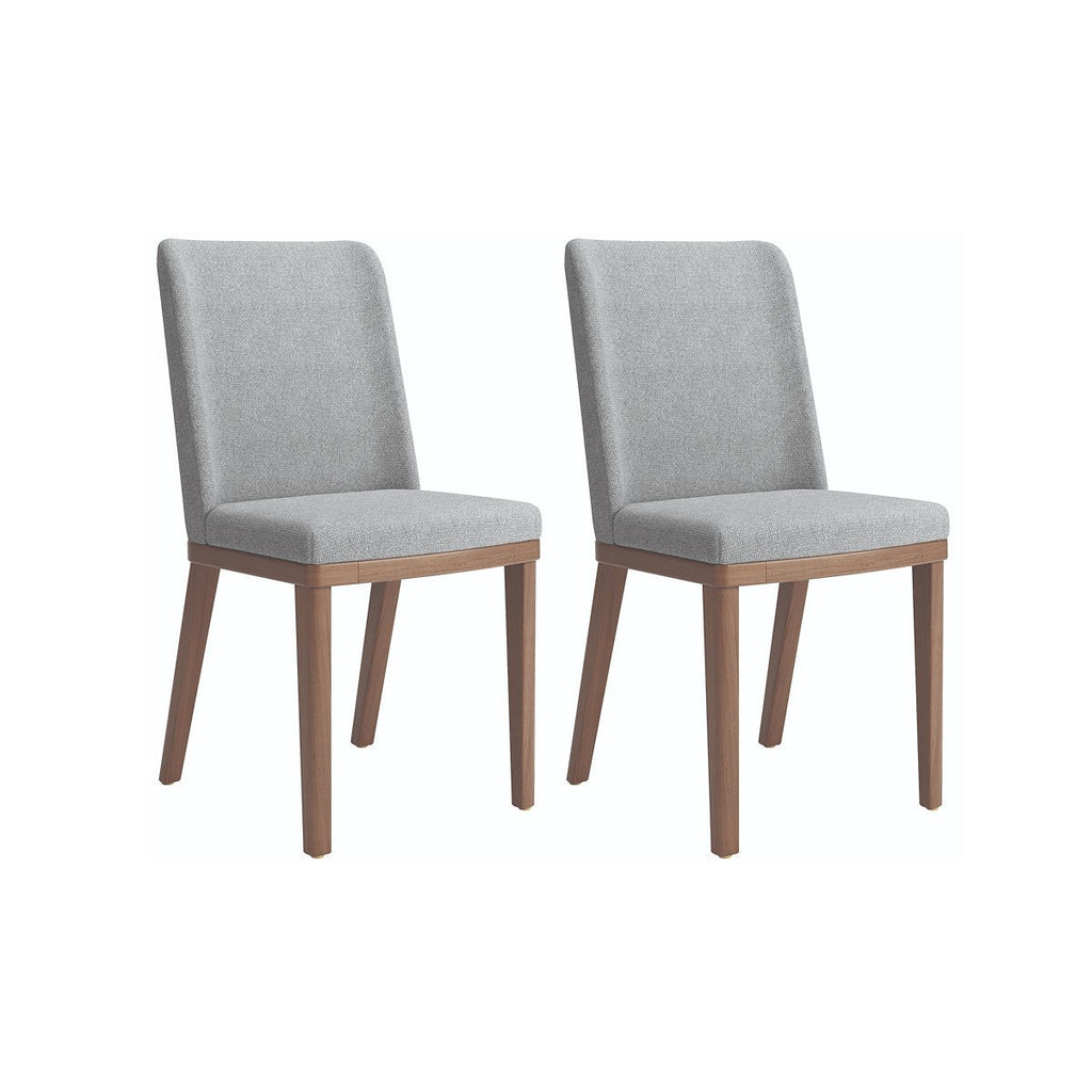 Conjunto de Jantar Mesa Retangular com Vidro Donatella 6 Cadeiras Kalina