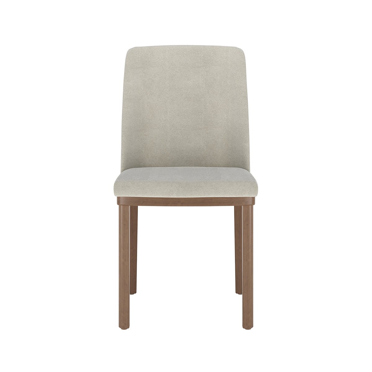 Conjunto de Jantar Mesa Redonda com Vidro Donatella 4 Cadeiras Kalina