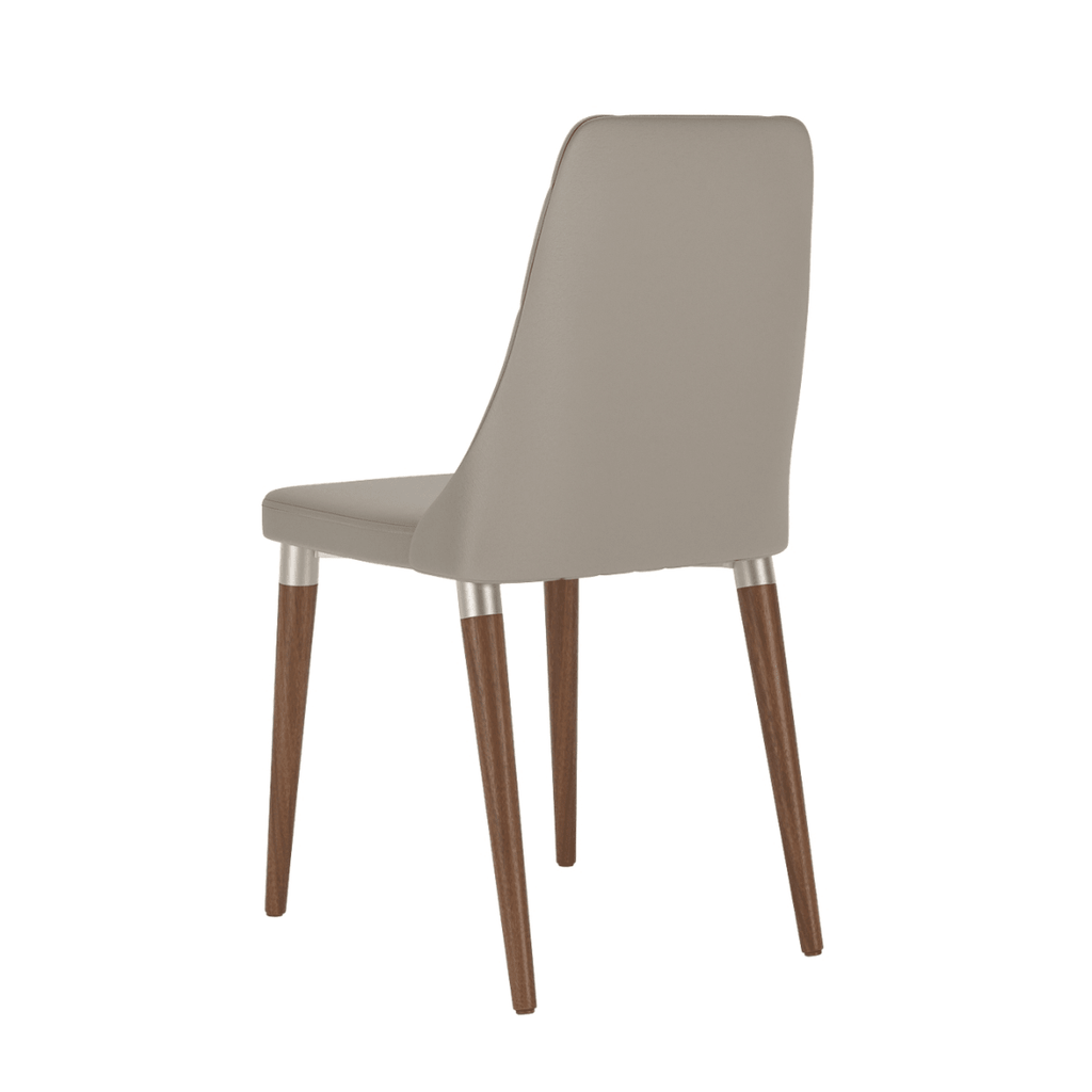 Conjunto de Jantar Mesa Retangular com Vidro Addar 6 Cadeiras Loren