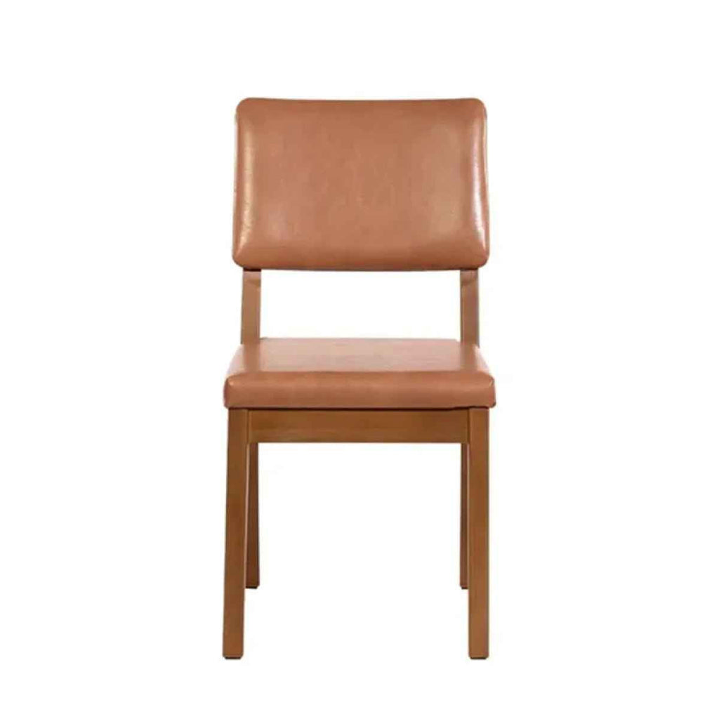 Conjunto de Jantar Mesa Retangular com Vidro Bennett 6 Cadeiras New Ella