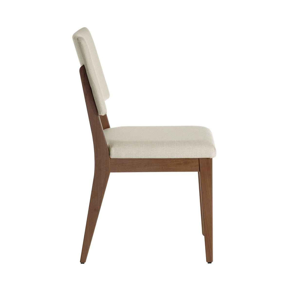 Conjunto de Jantar Mesa Retangular com Vidro Avena 4 Cadeiras New Ella