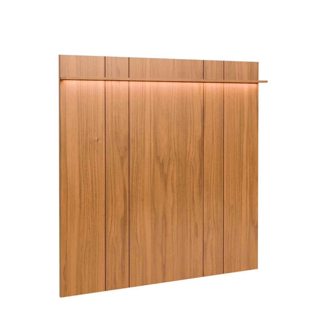 Painel para TV até 85 Polegadas com Prateleira e LED 100% MDF Neon Float 215cm
