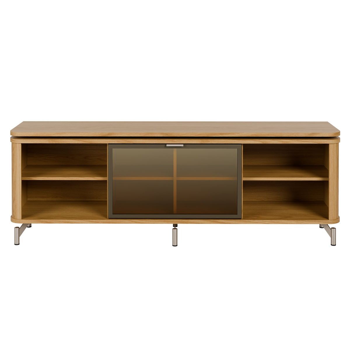 Rack para TVs até 75 Polegadas 100% MDF 1 Porta com Vidro Reflecta Lincoln Float 169cm
